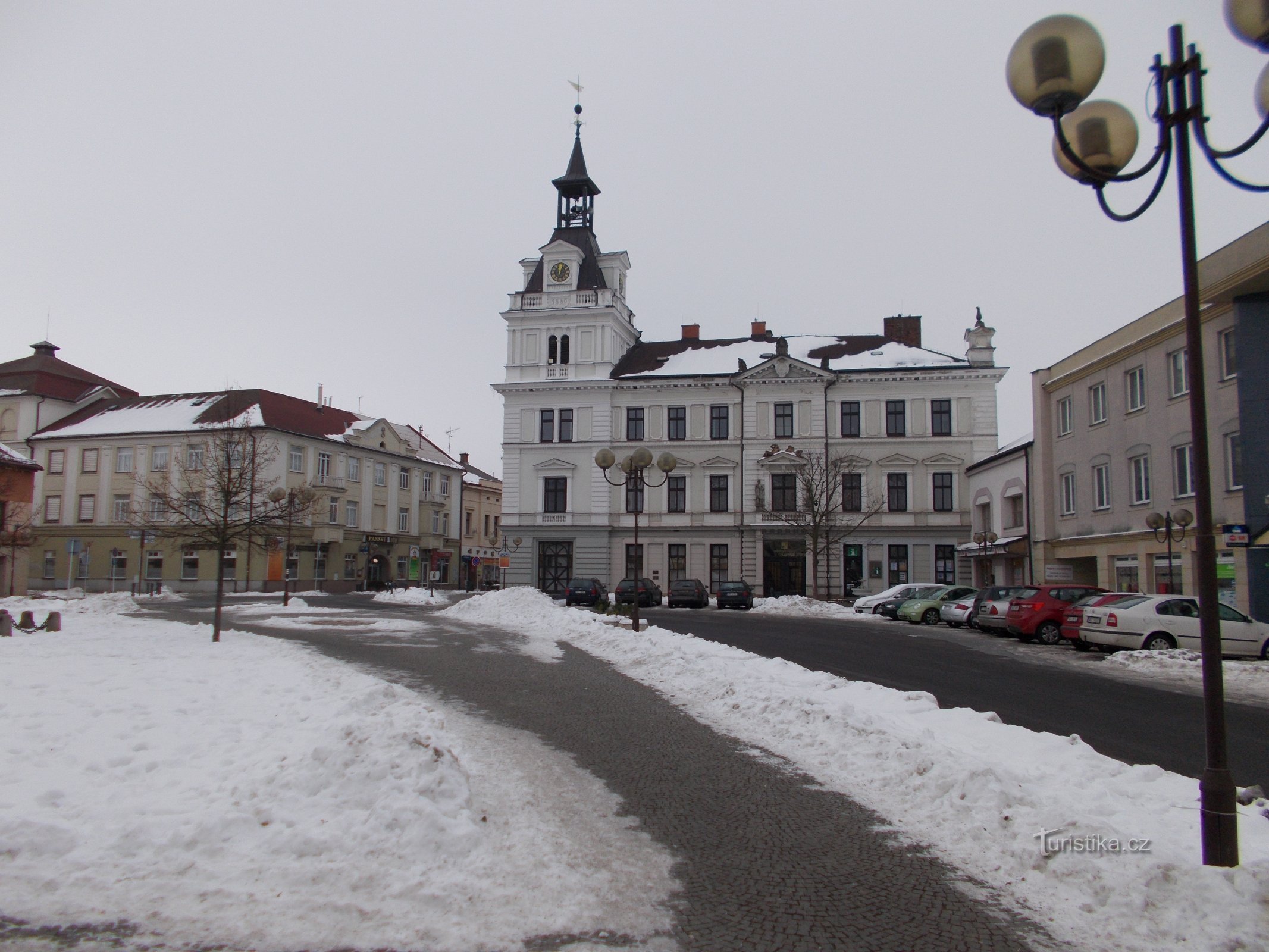 Choceň - Tyršovo náměstí, ratusz