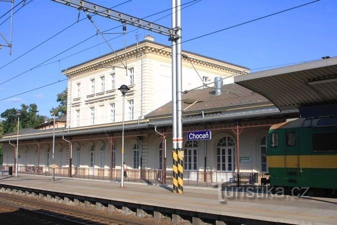 Choceň - railway station