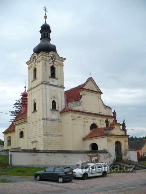 Chocerady - Biserica Adormirea Maicii Domnului