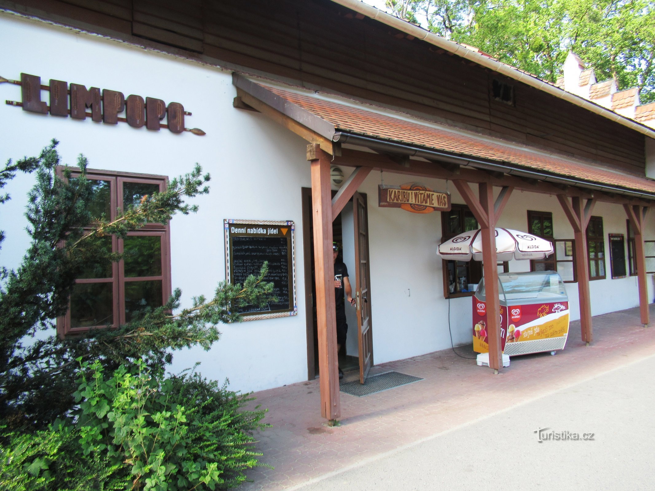 Chocolaterie - Cioccolateria nei locali dello ZOO Lešná vicino a Zlín