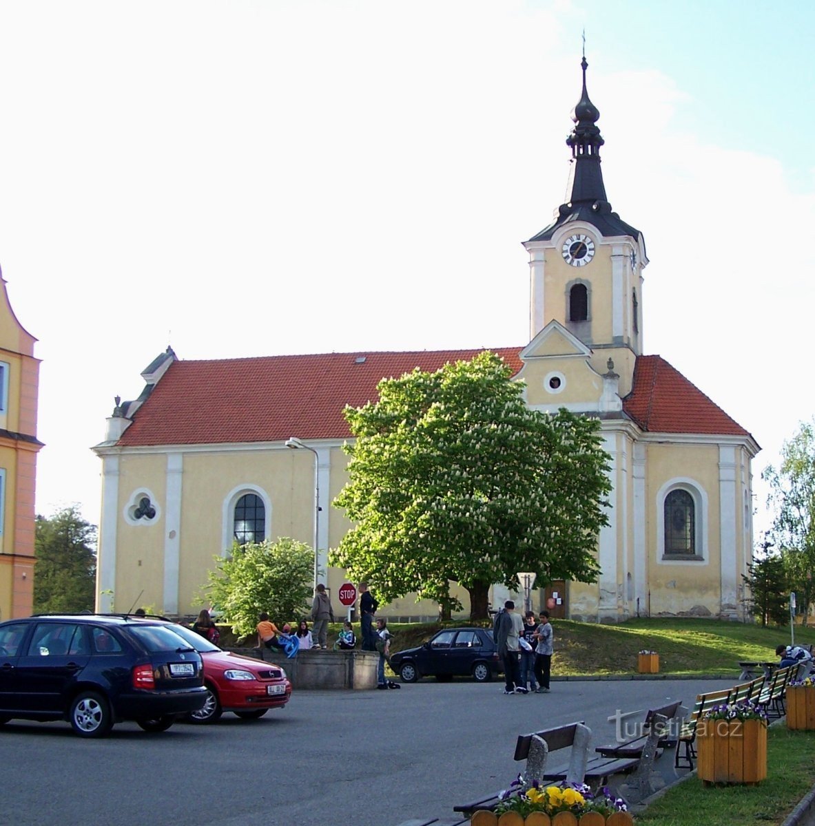 Chodová Planá - Kostel sv. Jana Křtitele