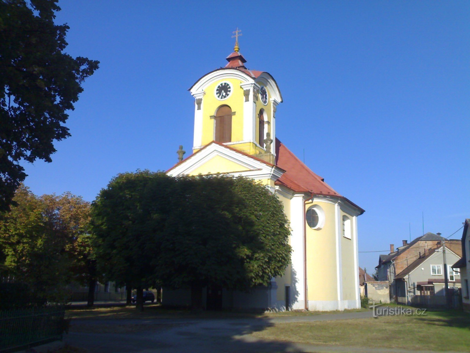 Chomutice - kirken St. Dionysos