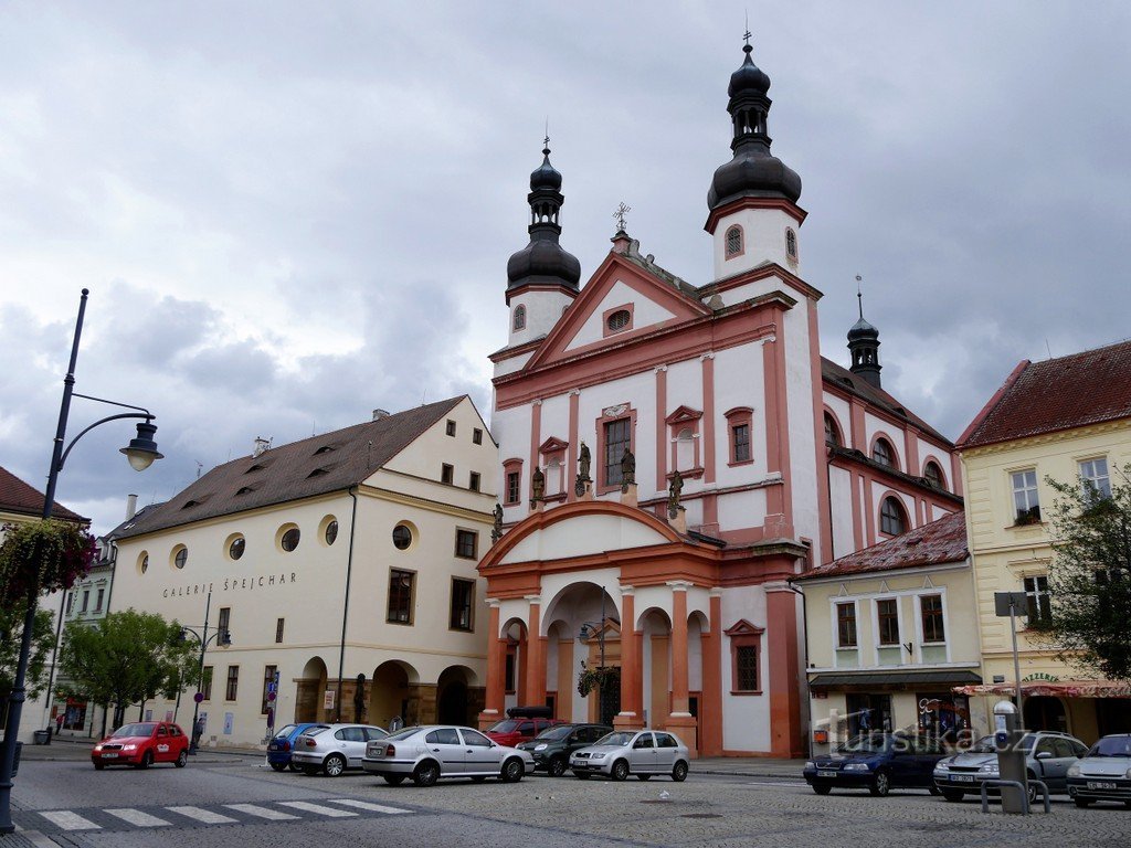 Chomutov, kirken St. Ignatius