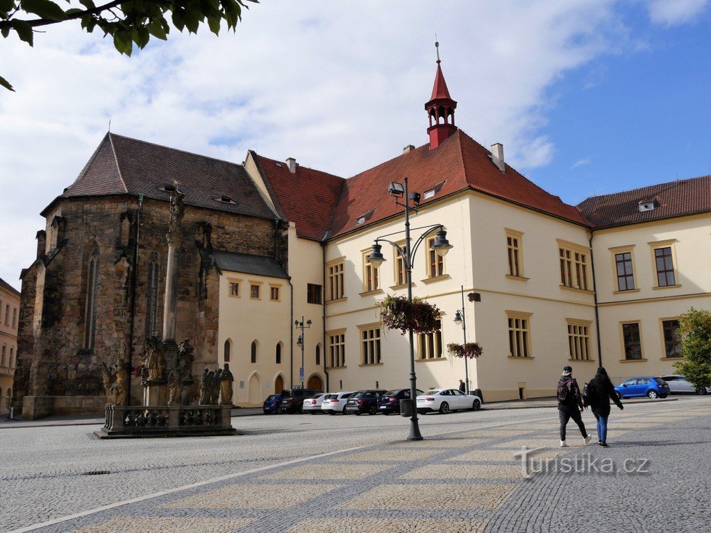 Chomutov, kyrkan St. Catherine