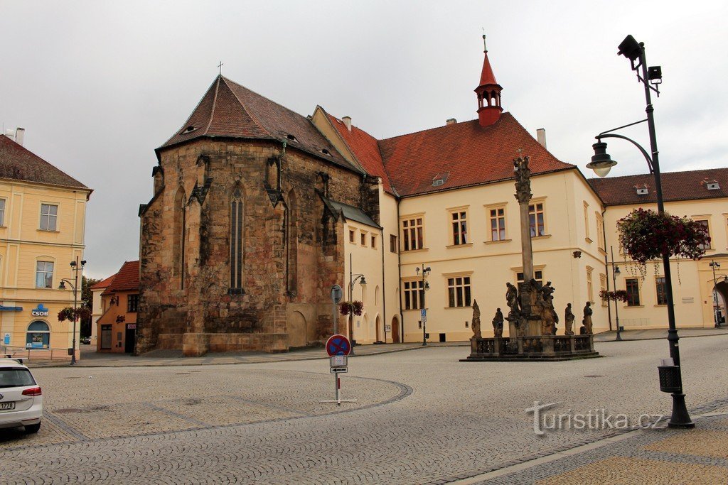 Chomutov, iglesia de St. catalina