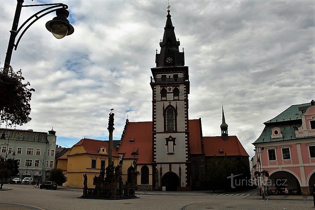 Chomutov, kaupungin torni