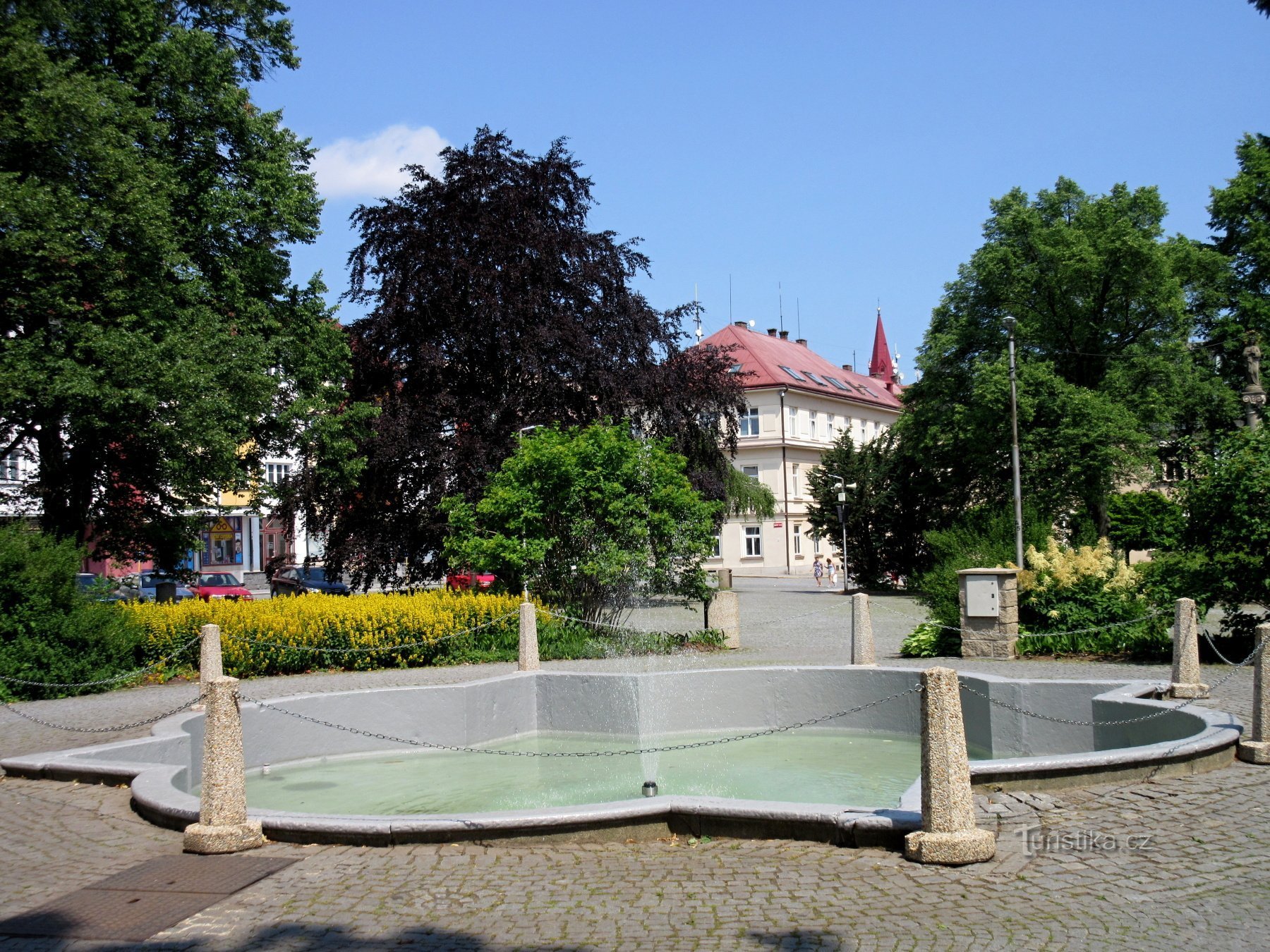 Chotěboř – historiskt centrum, slott, bryggeri