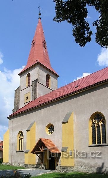 Chotěboř - εκκλησία του Αγίου Ιακώβου του Πρεσβύτερου