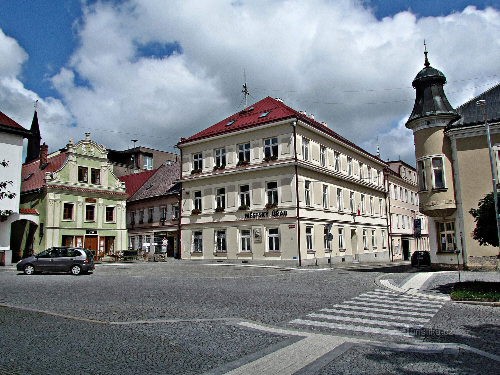 Chotěboř - Piazza Tgmasaryka