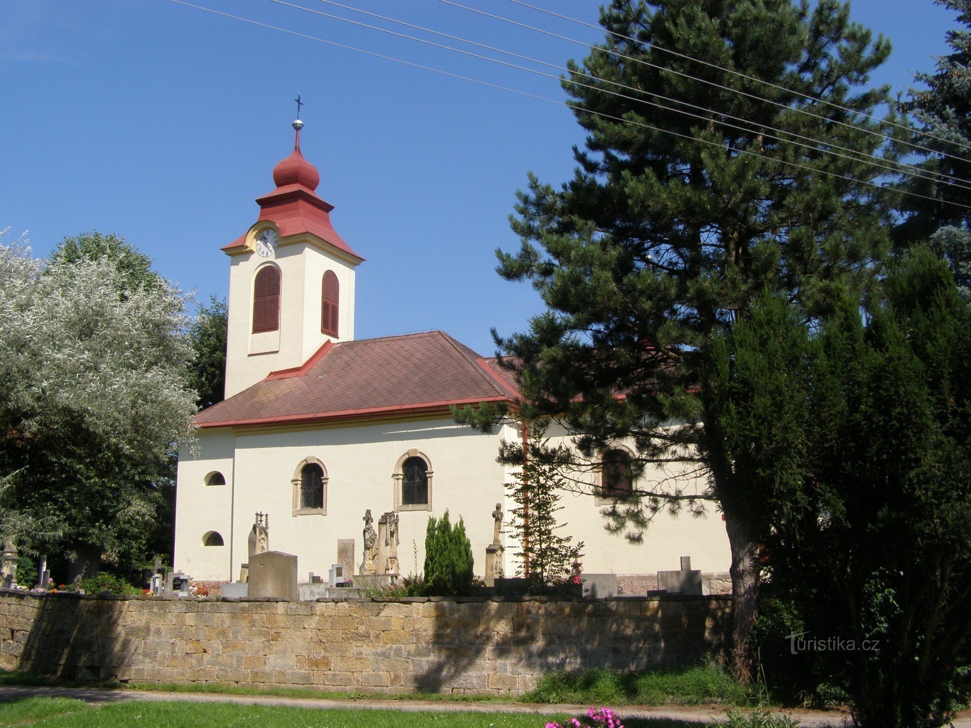 Choteč - Kościół św. Mikołaja