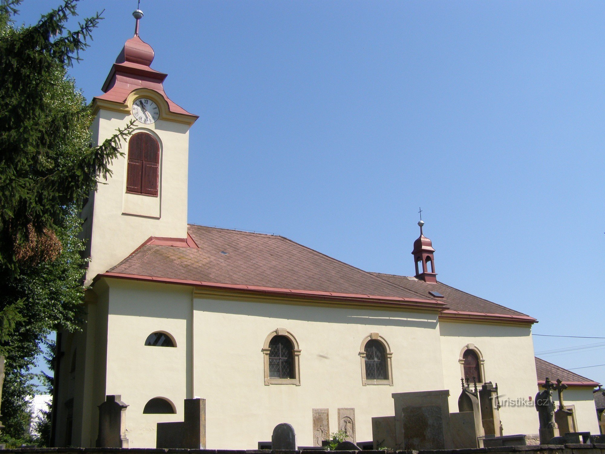 Choteč - Kirche St. Nikolaus