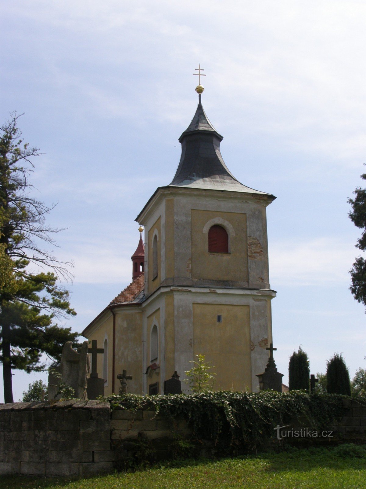 Chotěšice - a Szent Elküldő templom. apostolok