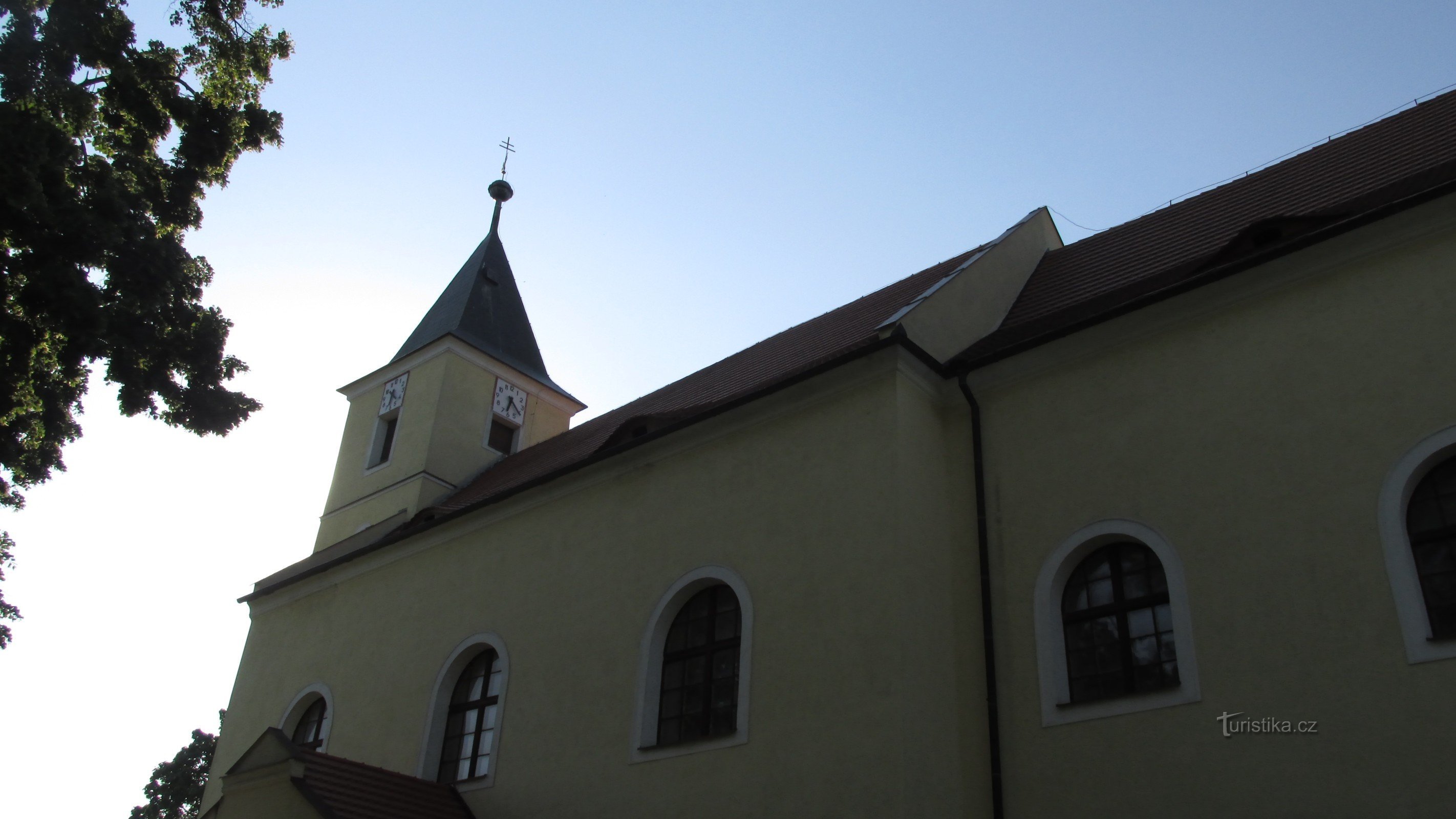 Choustník-kirken for Jomfru Marias visitation