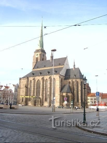 Igreja de São Bartolomeu em Pilsen