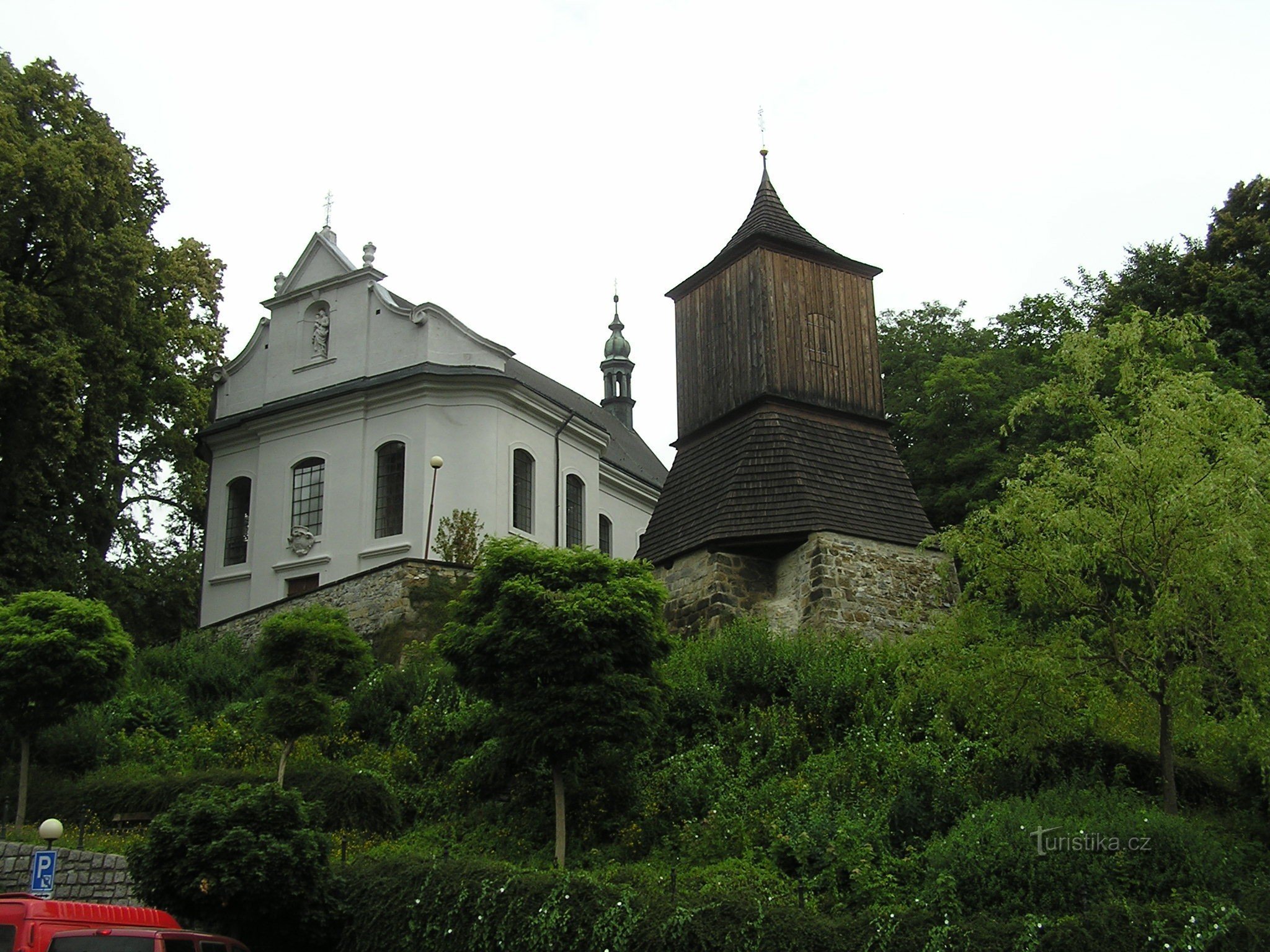 Templet for St. Jakob med klokketårnet 7/2015