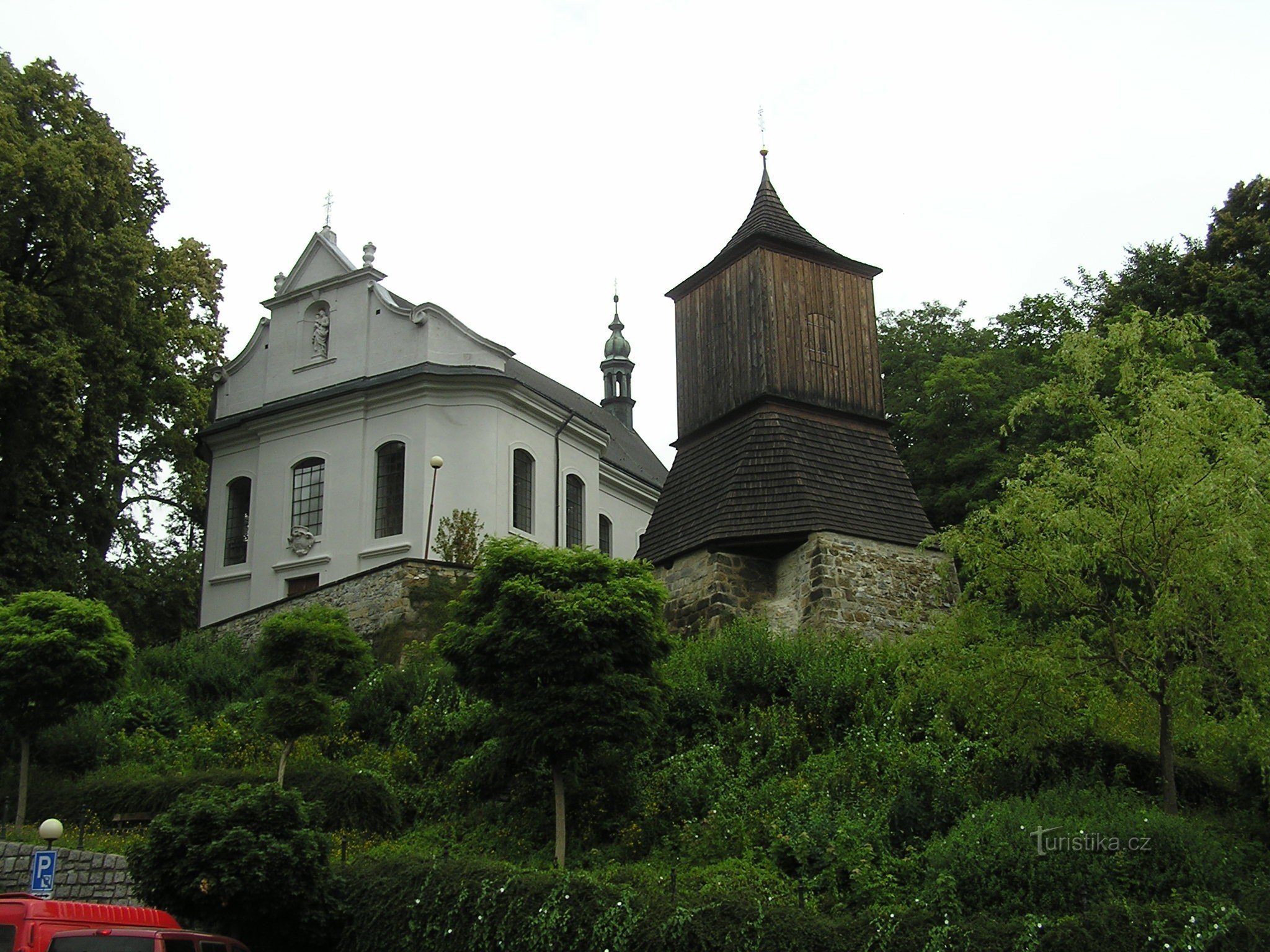 Temple de St. Jacob avec le beffroi 7/2015