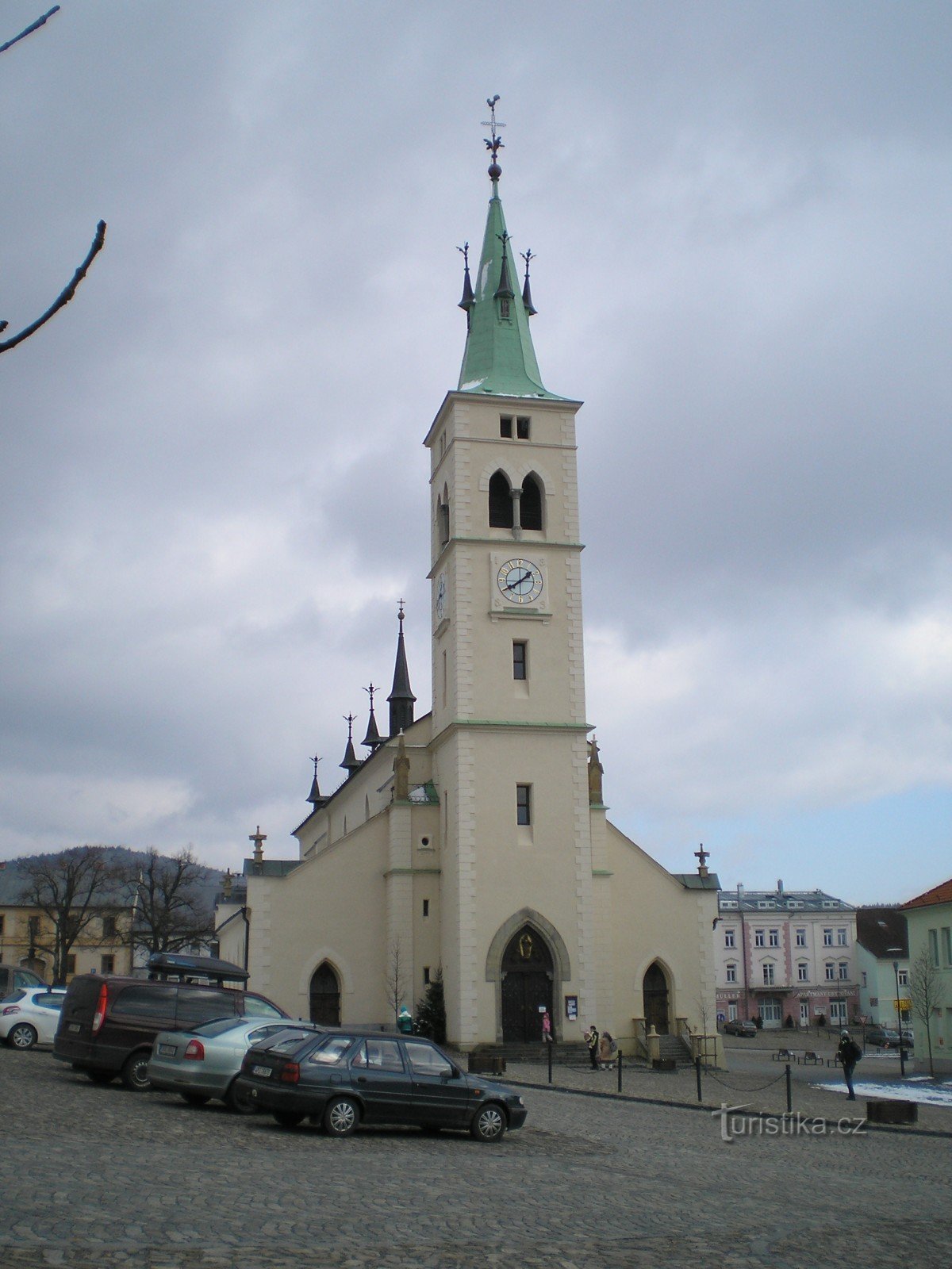 Tempel van St. Markten in de Kašperské hory