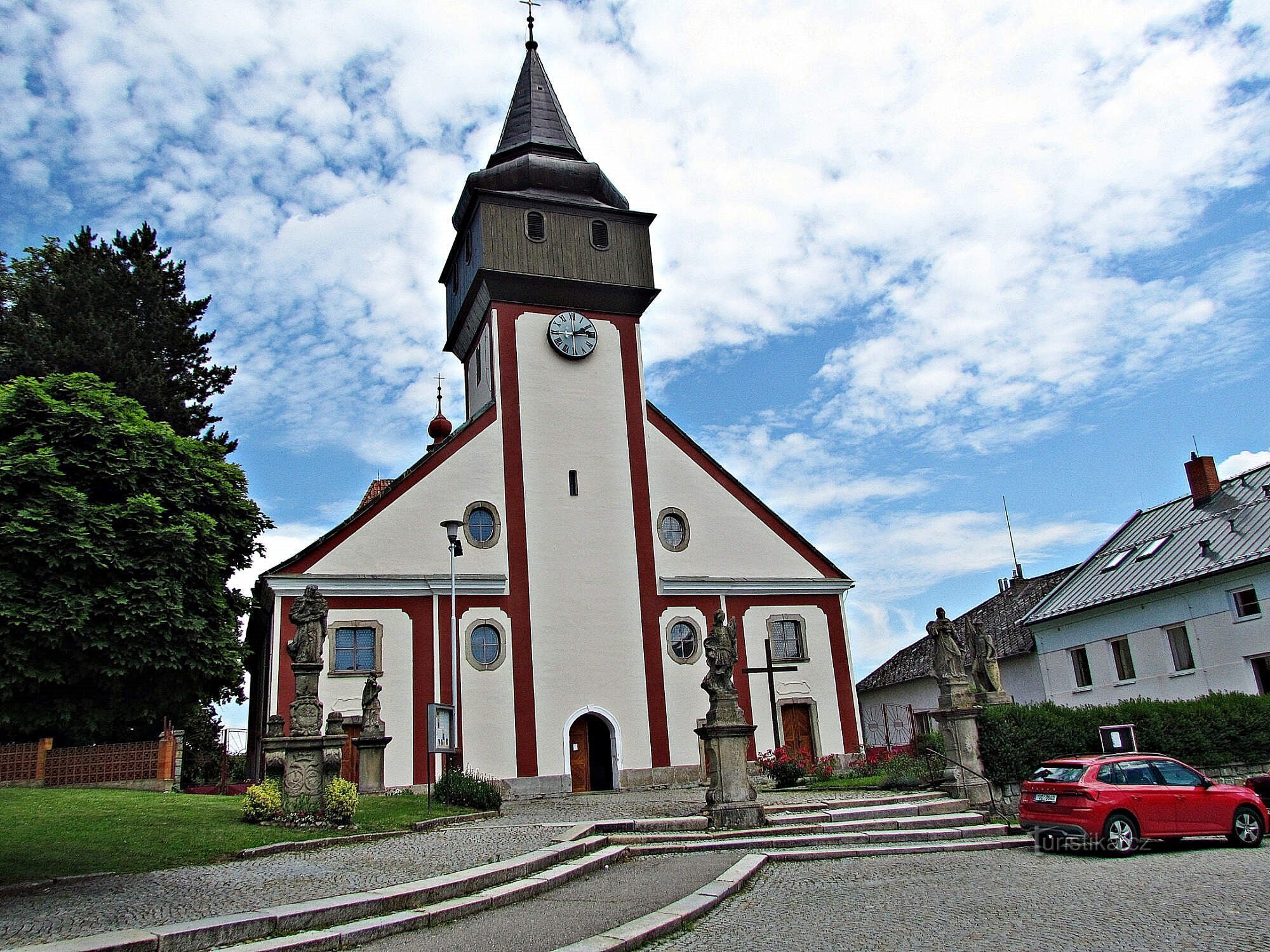 Iglesia de San Wenceslao en Světlá nad Sázavou