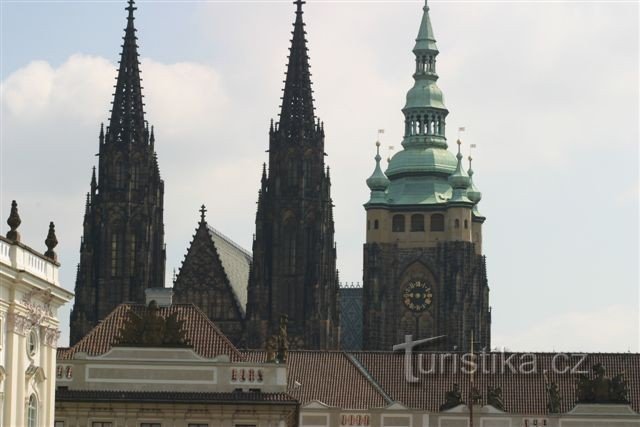 Temple de St. Bienvenue, Château de Prague