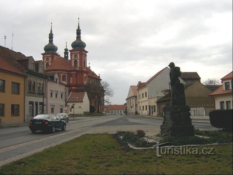 Le temple de Brandýs nad Labem-Stará Boleslav