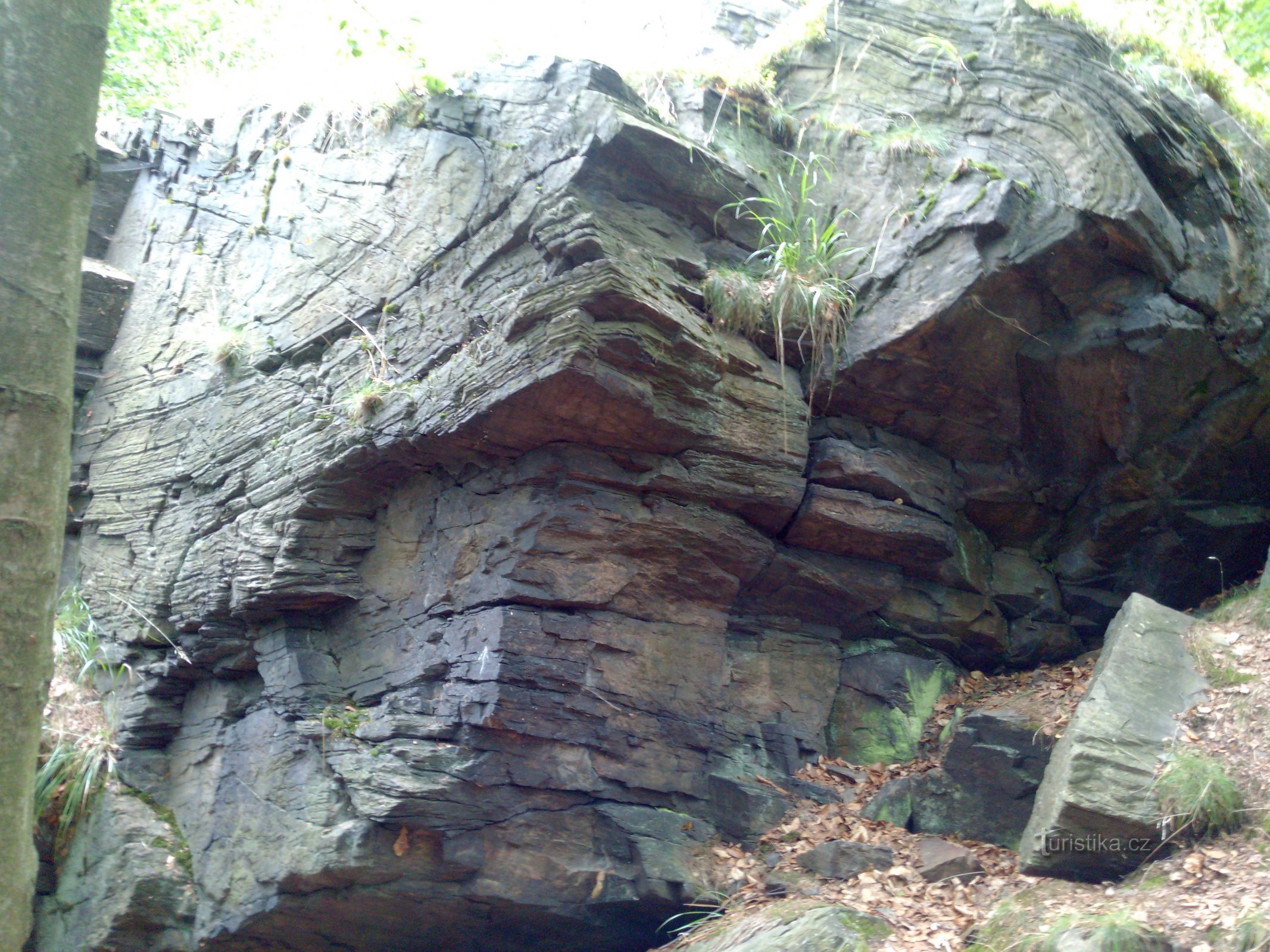 The protected natural site of Vrása