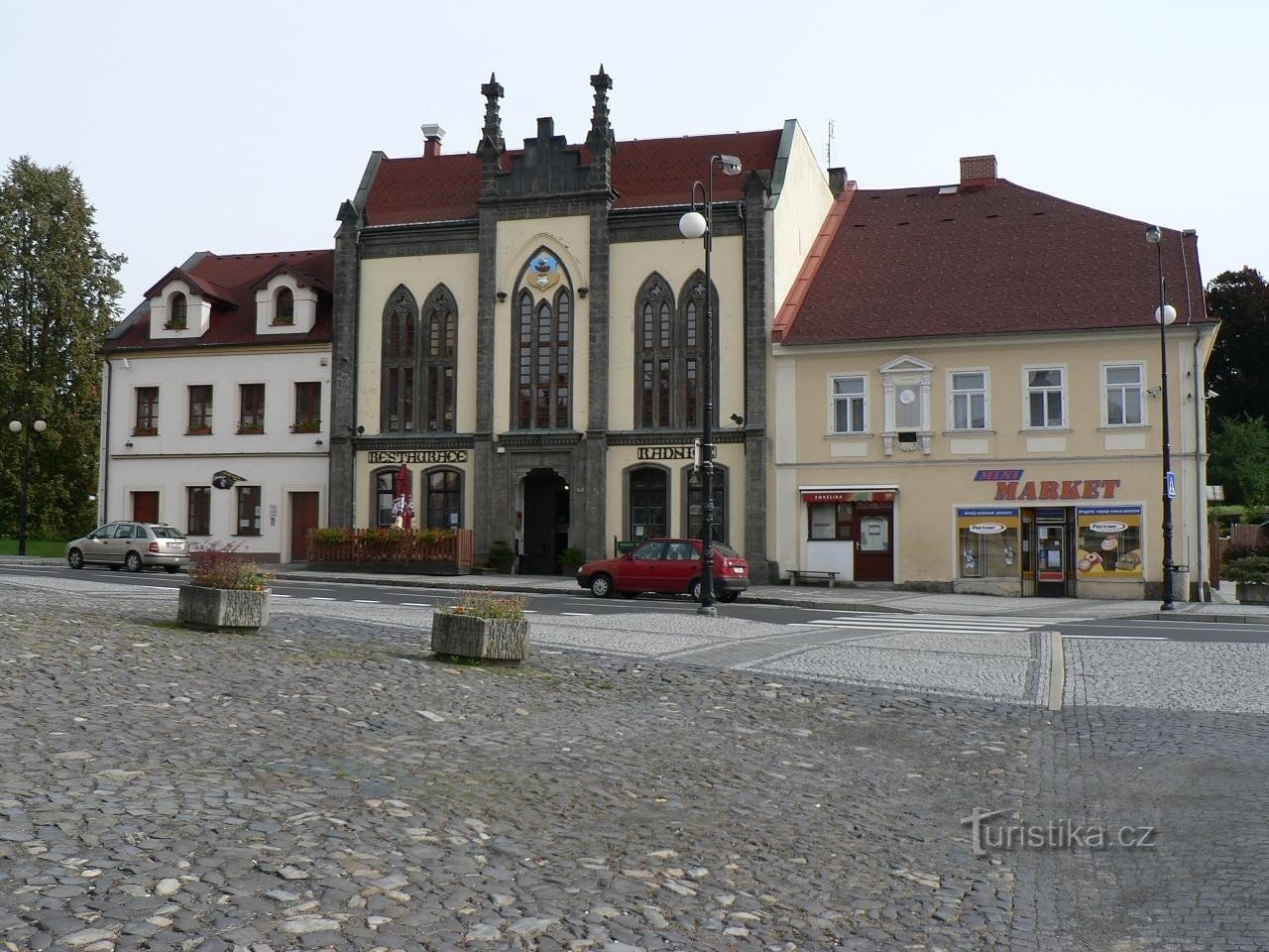 Chřibská、旧市庁舎