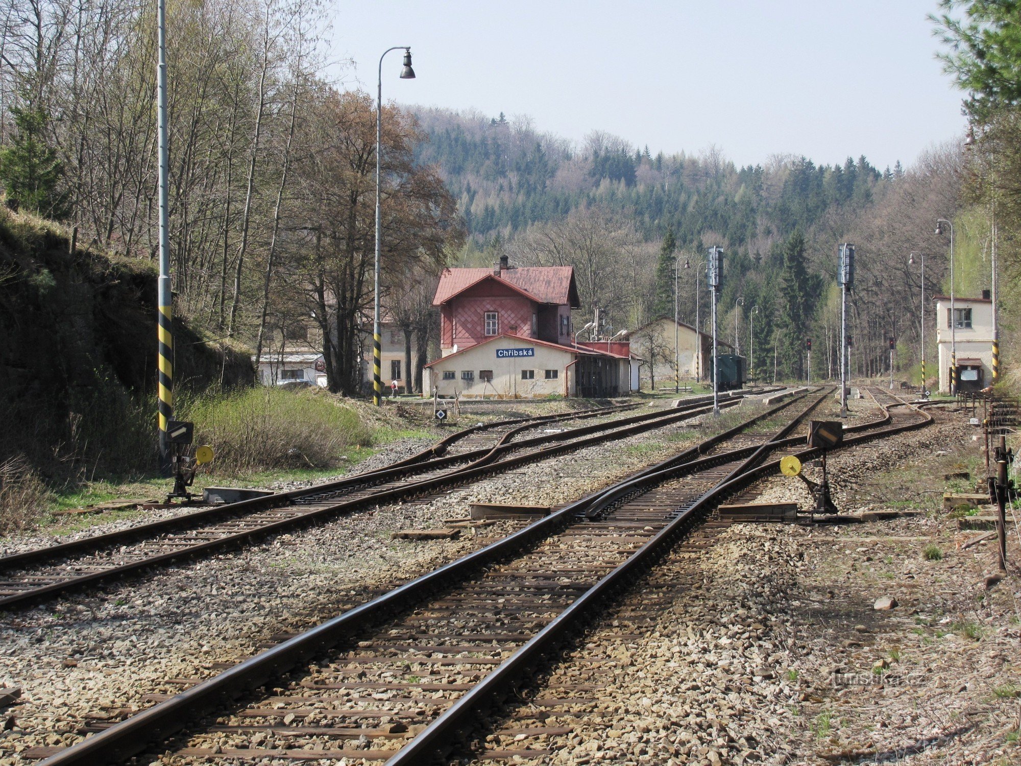 Chřibská - železniční stanice