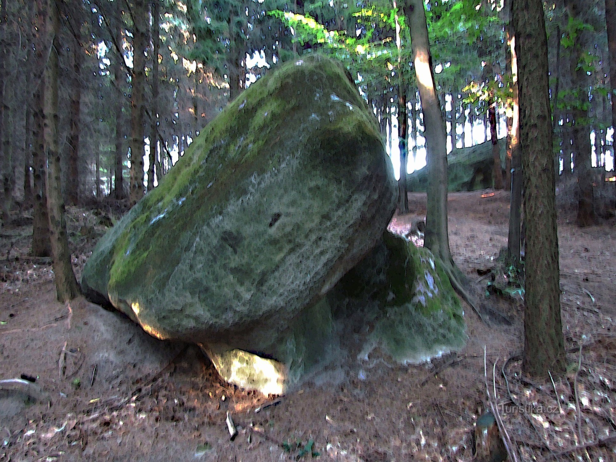 Chřiby - Hudičevi kamni