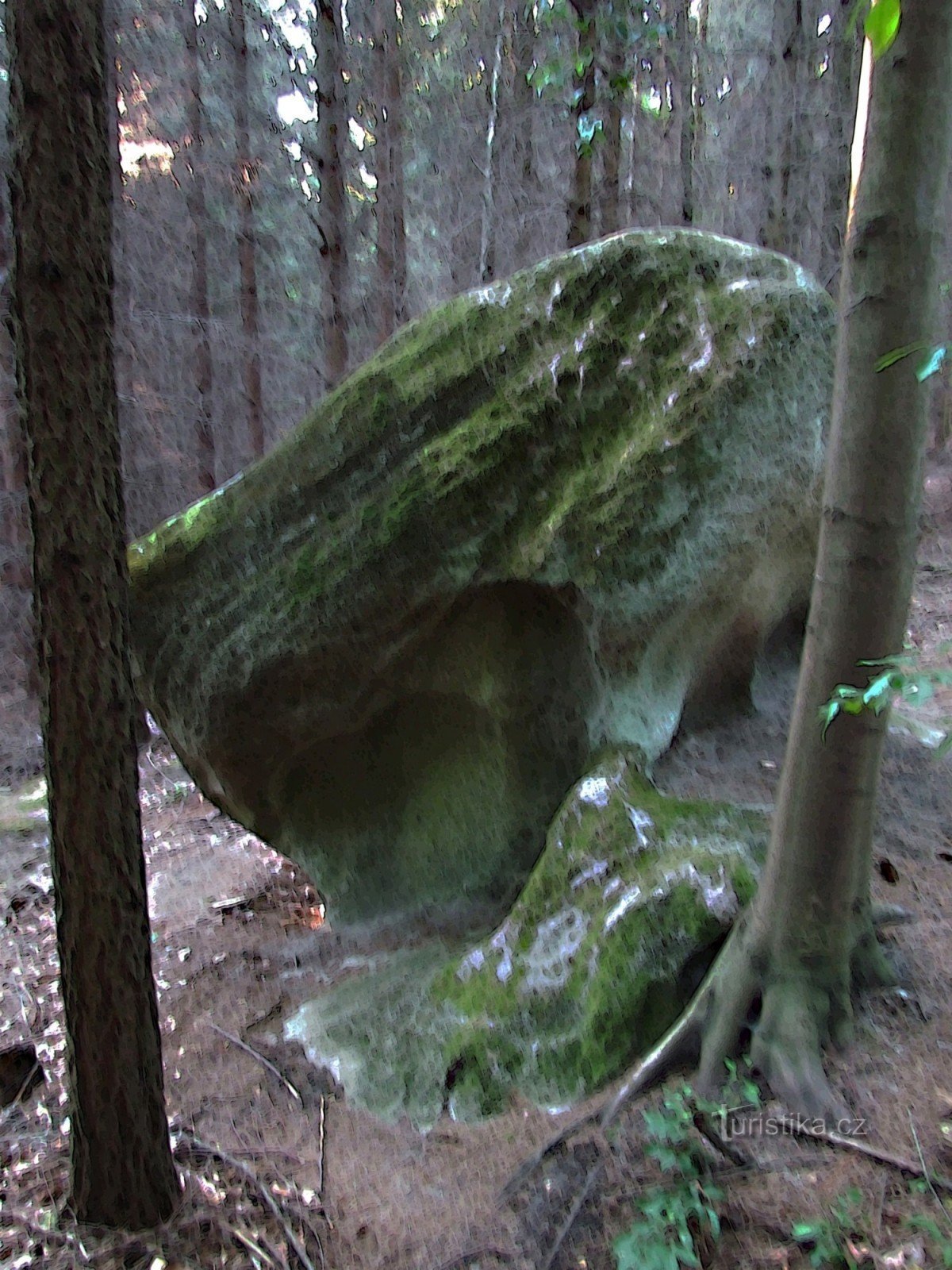 Chřiby - Diabelskie kamienie