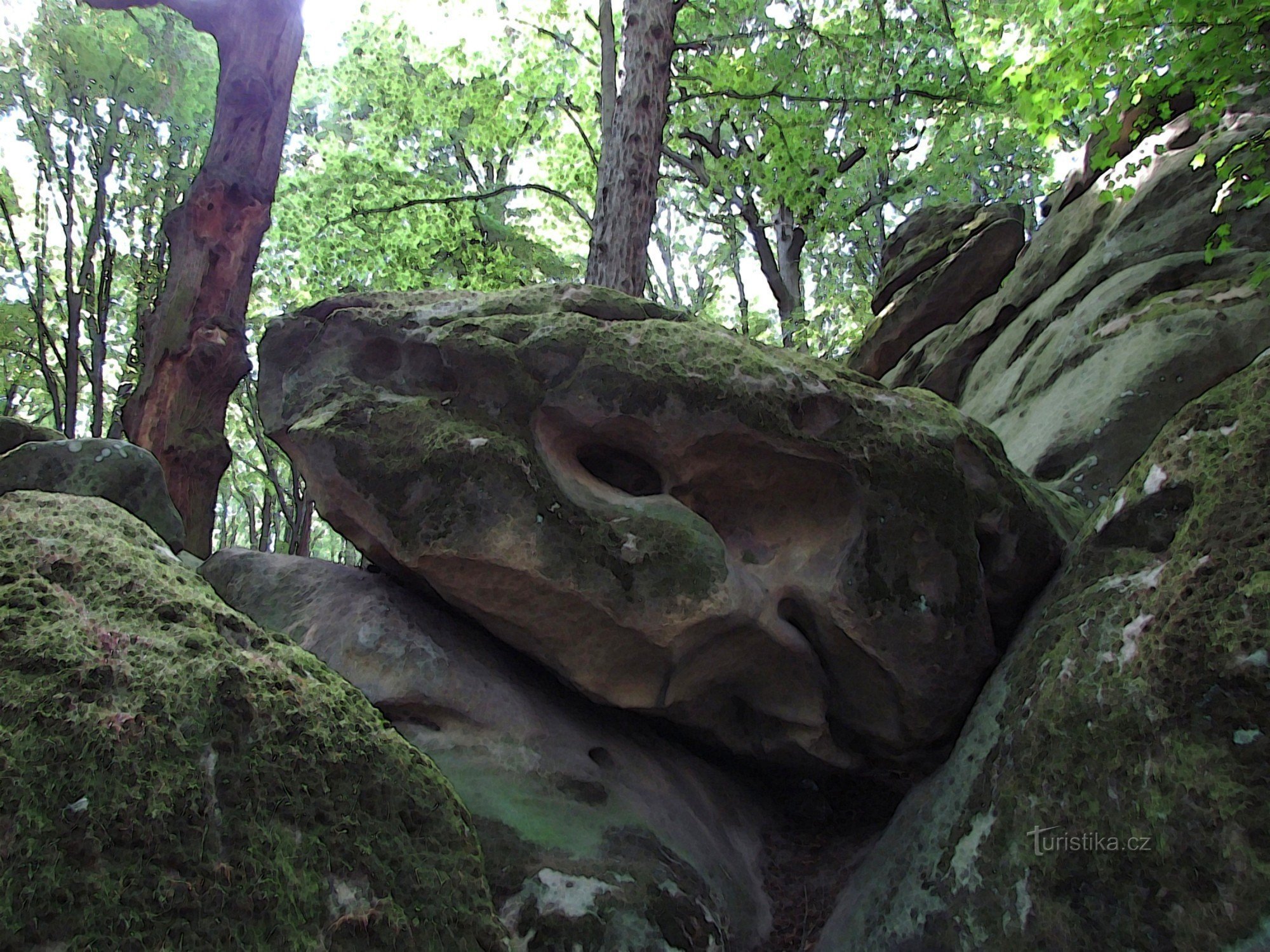 Chřiby - Devil's Rocks near Auschwitz