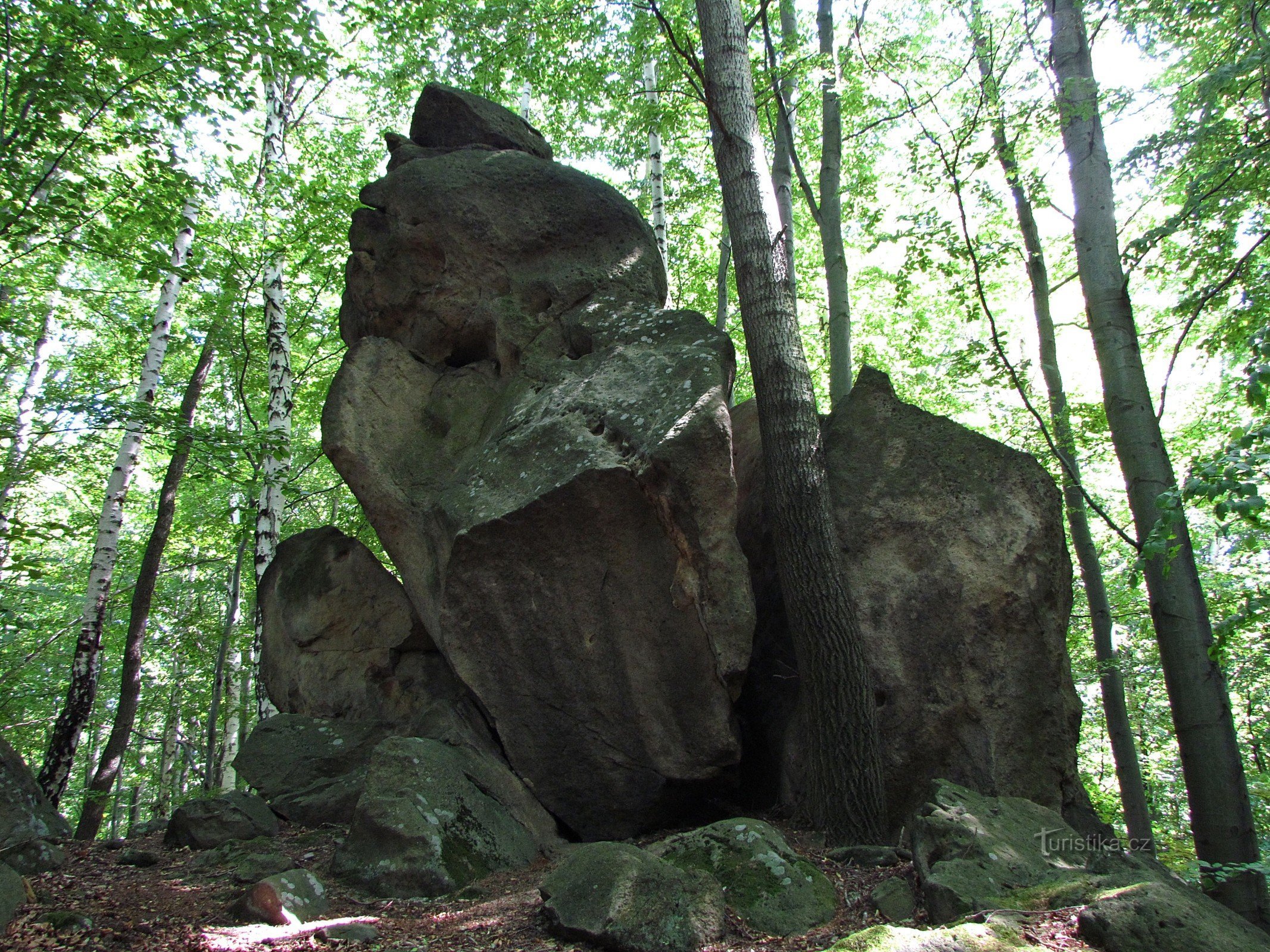 Chřiby - Stâncile Komínské de Jos