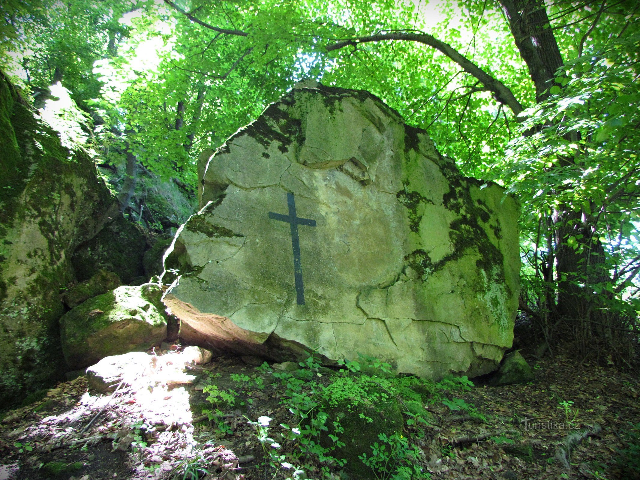 Chřiby - Rocher de Gavend