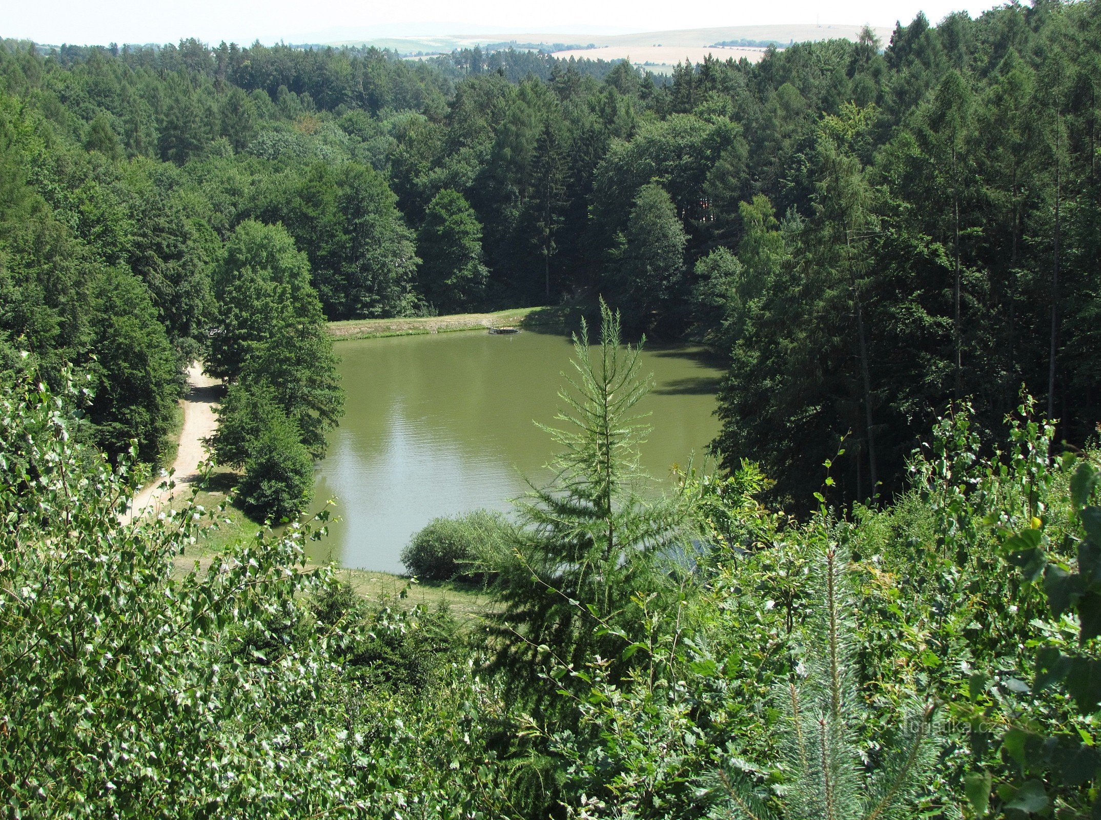 Chřiby - Étang de Klimentský