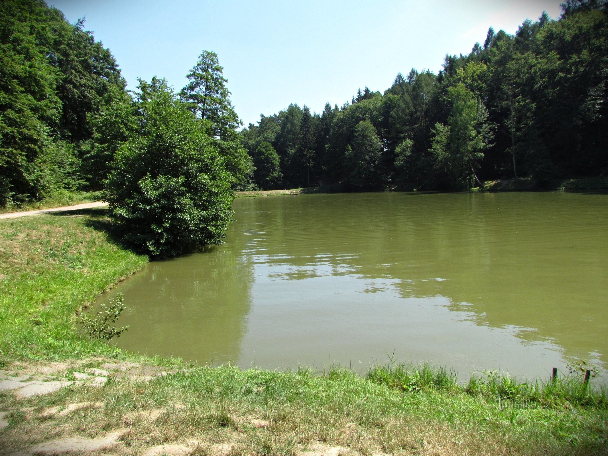 Chřiby - Klimentský pond