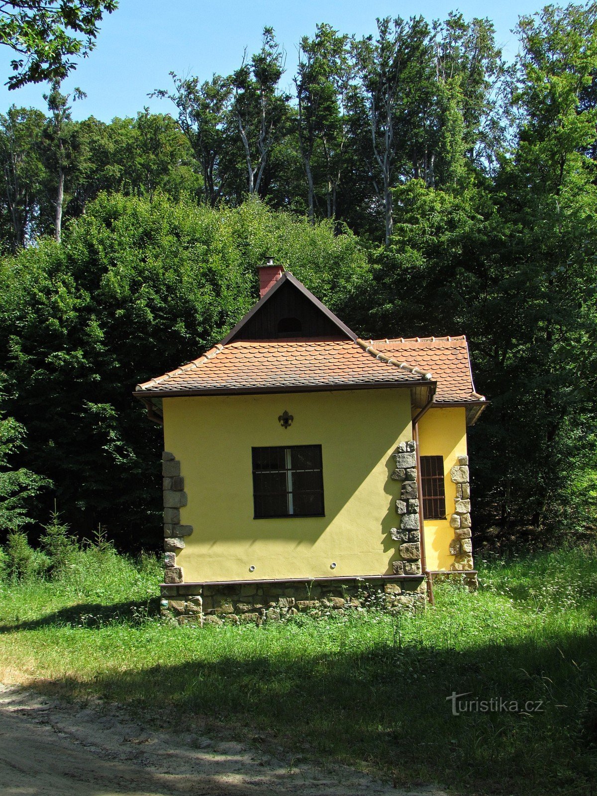 Chřiby - pavilhão de caça Hubertka