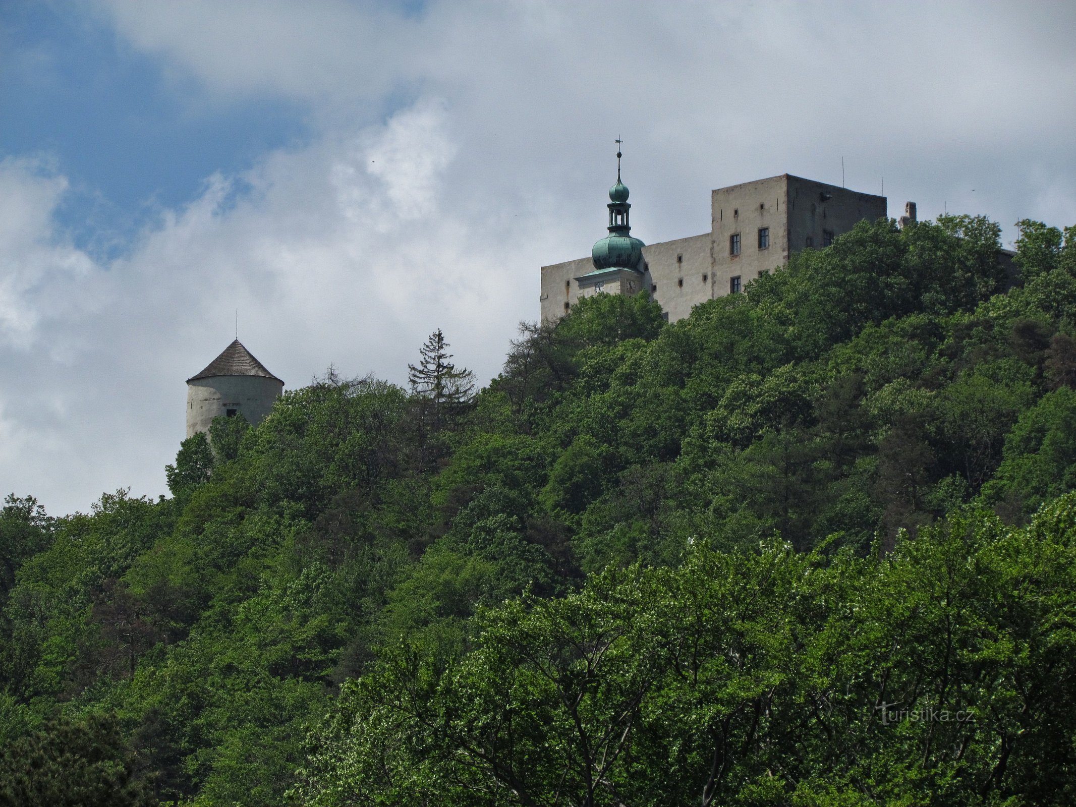 Chřiby - den vackraste utsikten över Buchlov