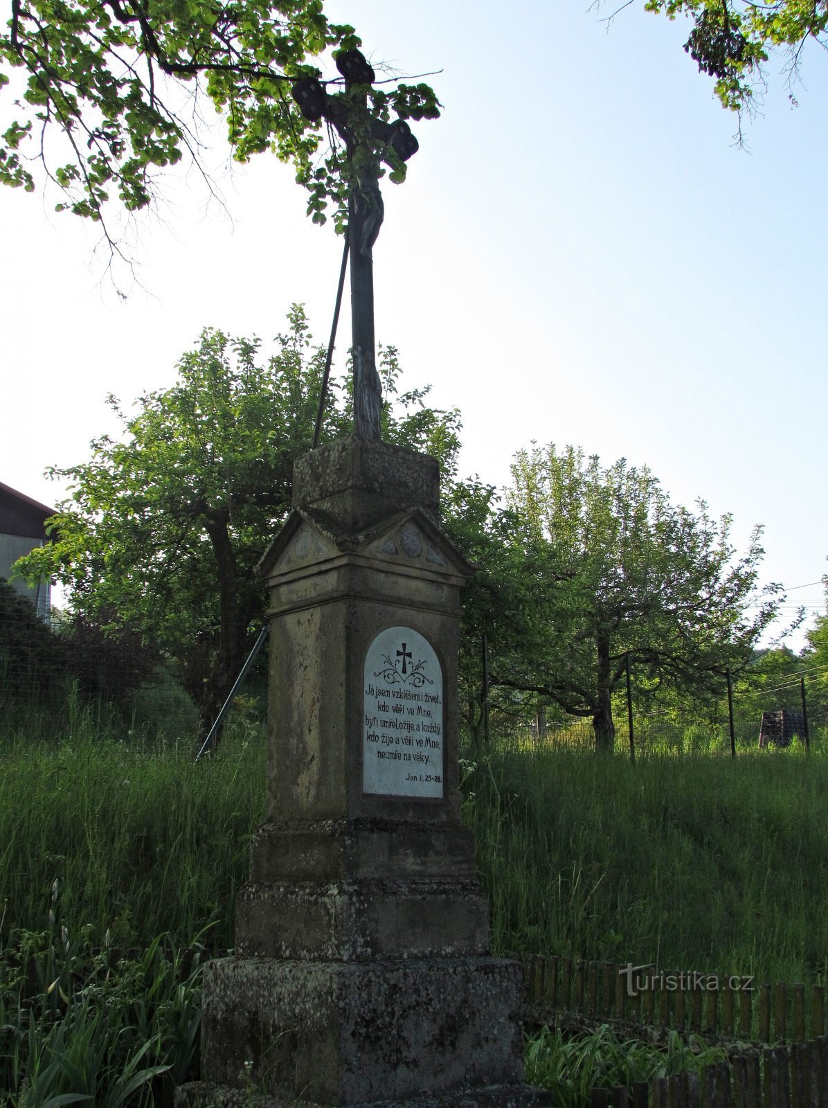 Chřiby - monumenter af landsbyen Staré Hutě