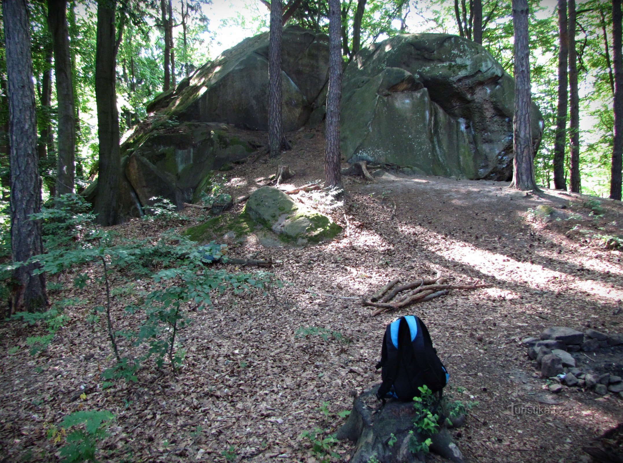 Chřiby - stijena Pečín