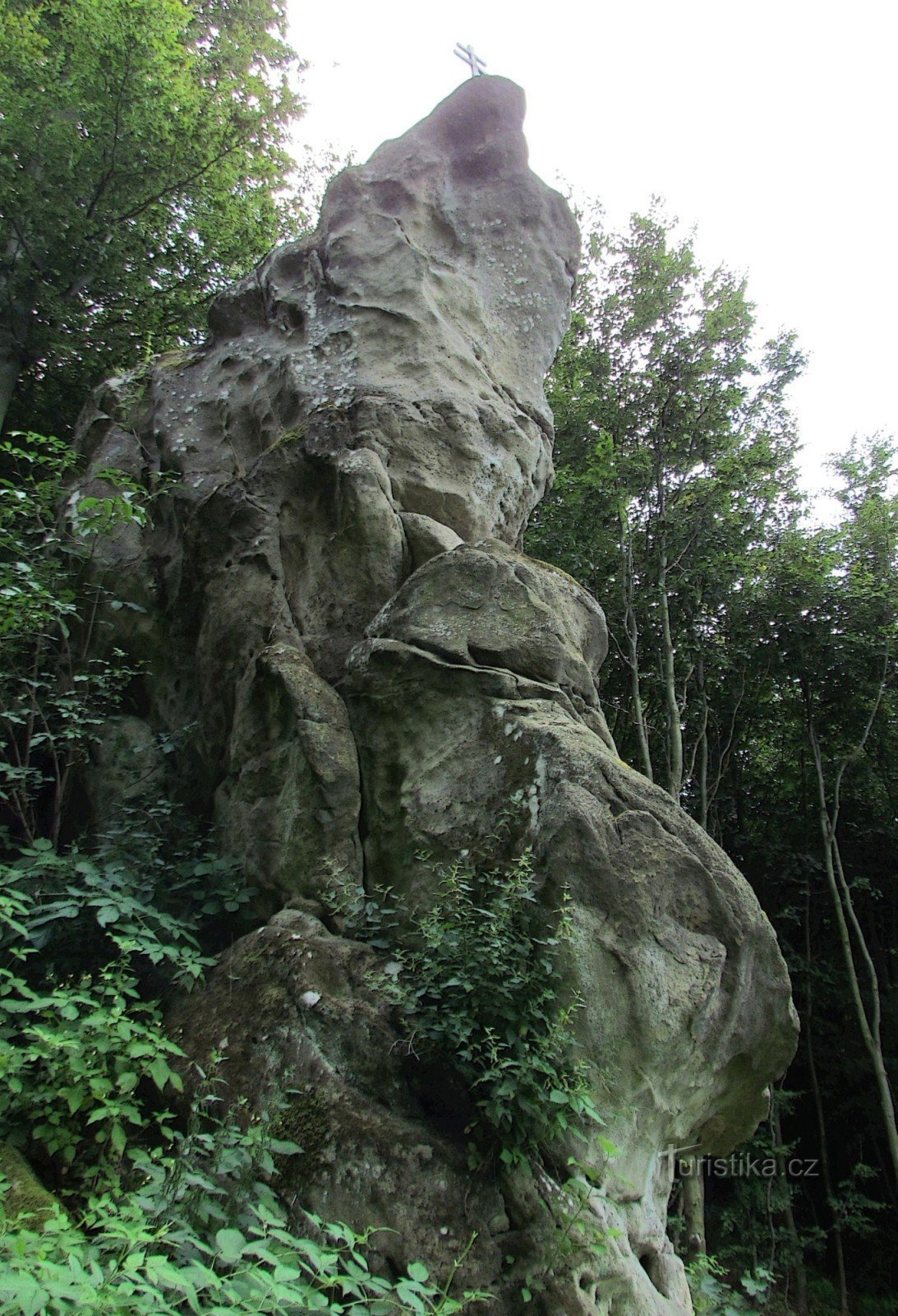 Chřiby - chaire rock