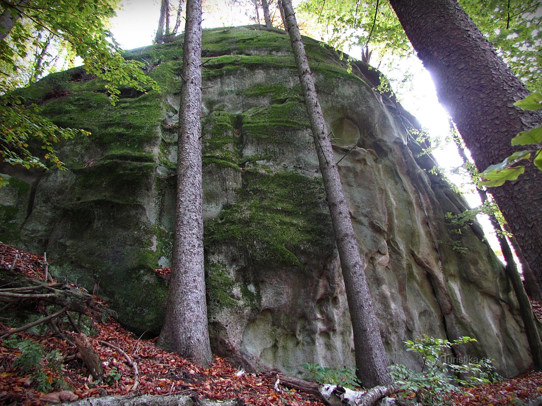 Chřiby - roccia di Miláčka