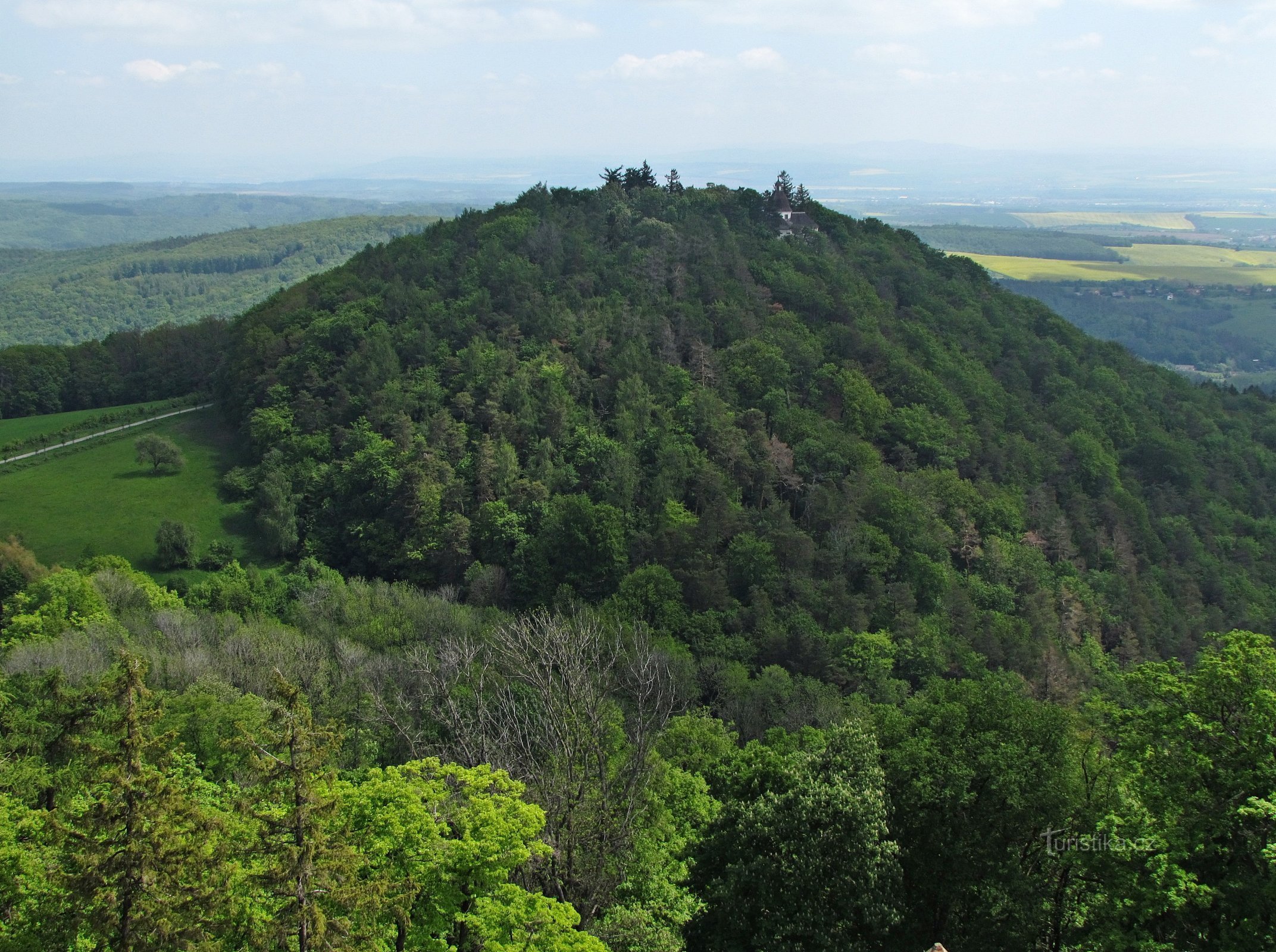 Chřiby - skalno mesto na Barborki