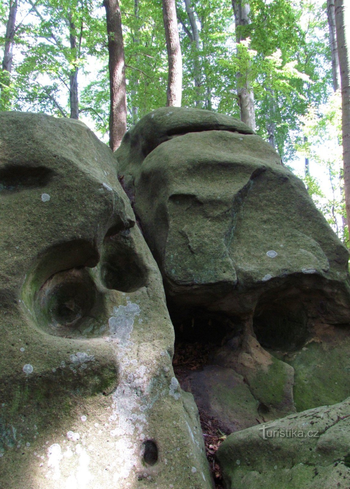 Chřiby - manada de rocas cerca de Kozlo