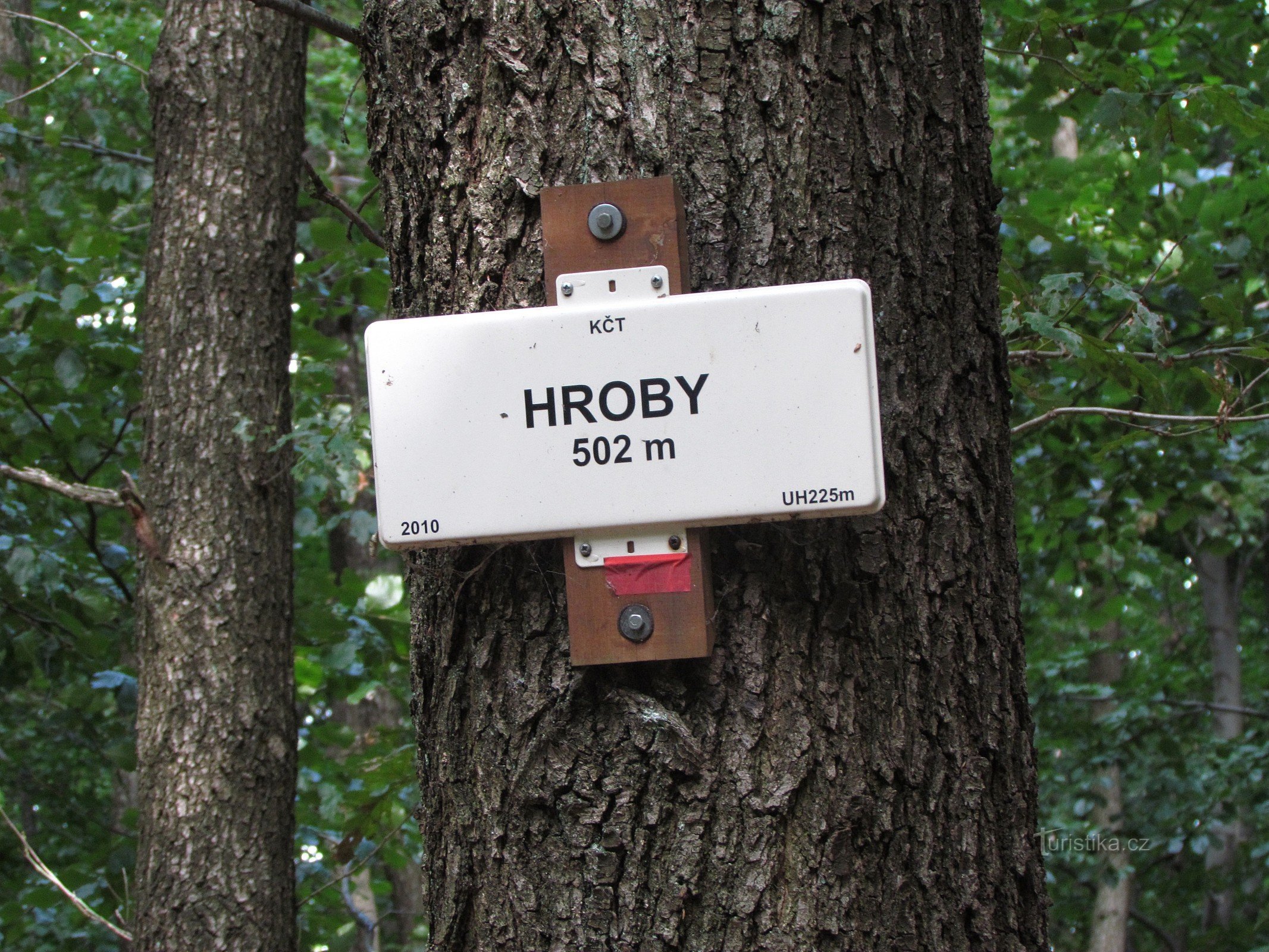 Chřiby - Hroby-heuvel