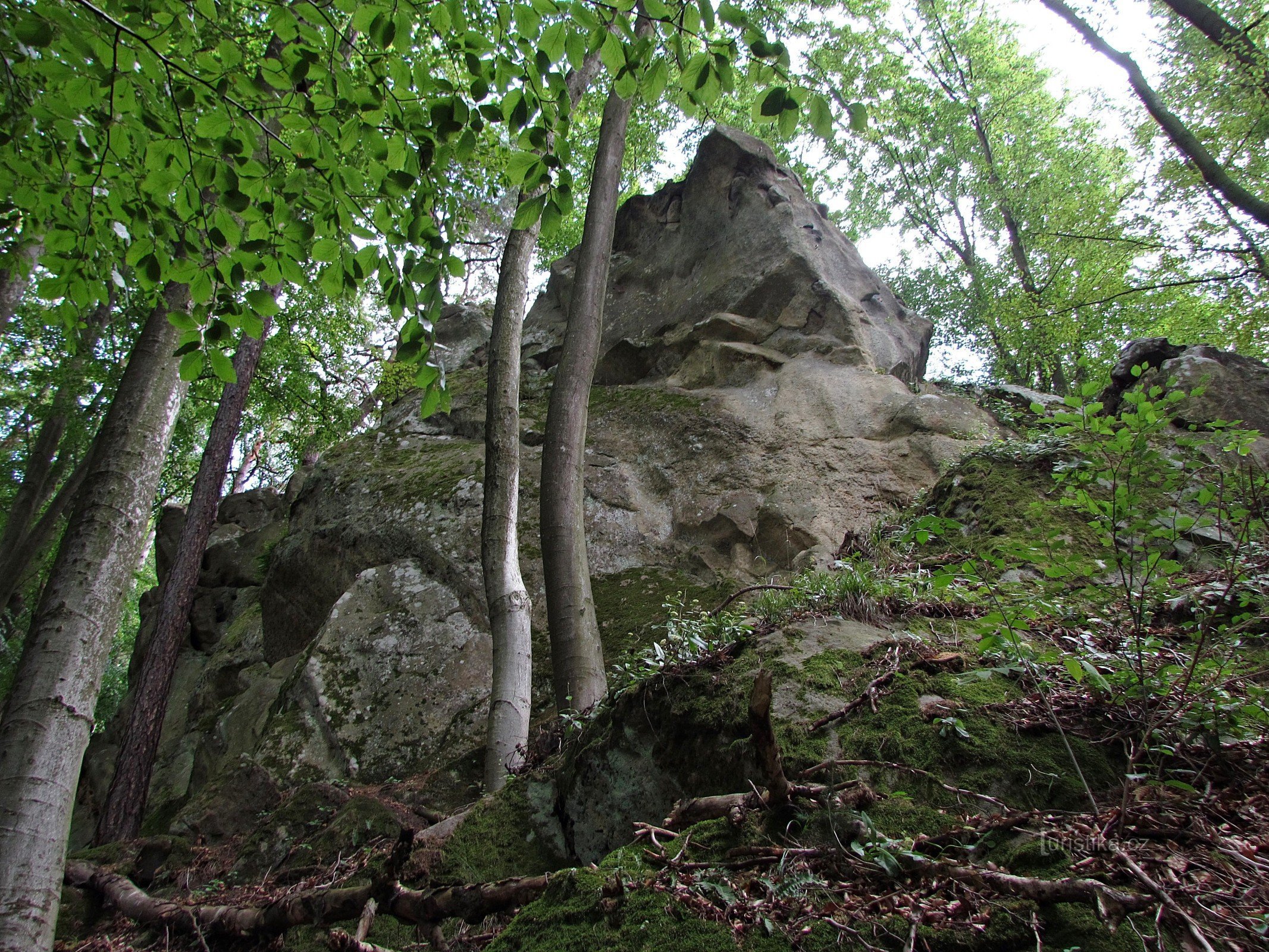 Chřiby - Nedrevne slotte