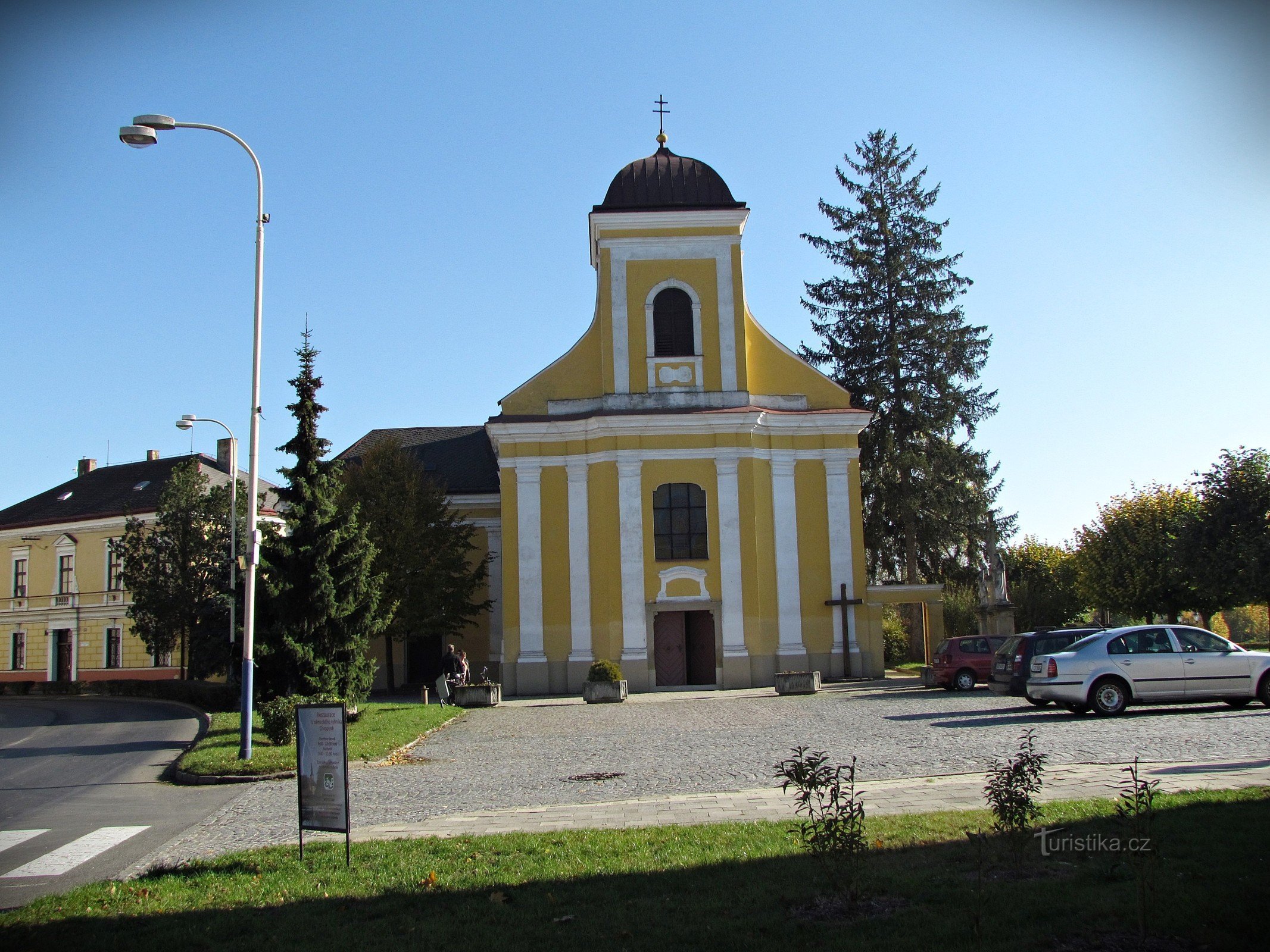 Chropyně - kyrkan St. Giljí