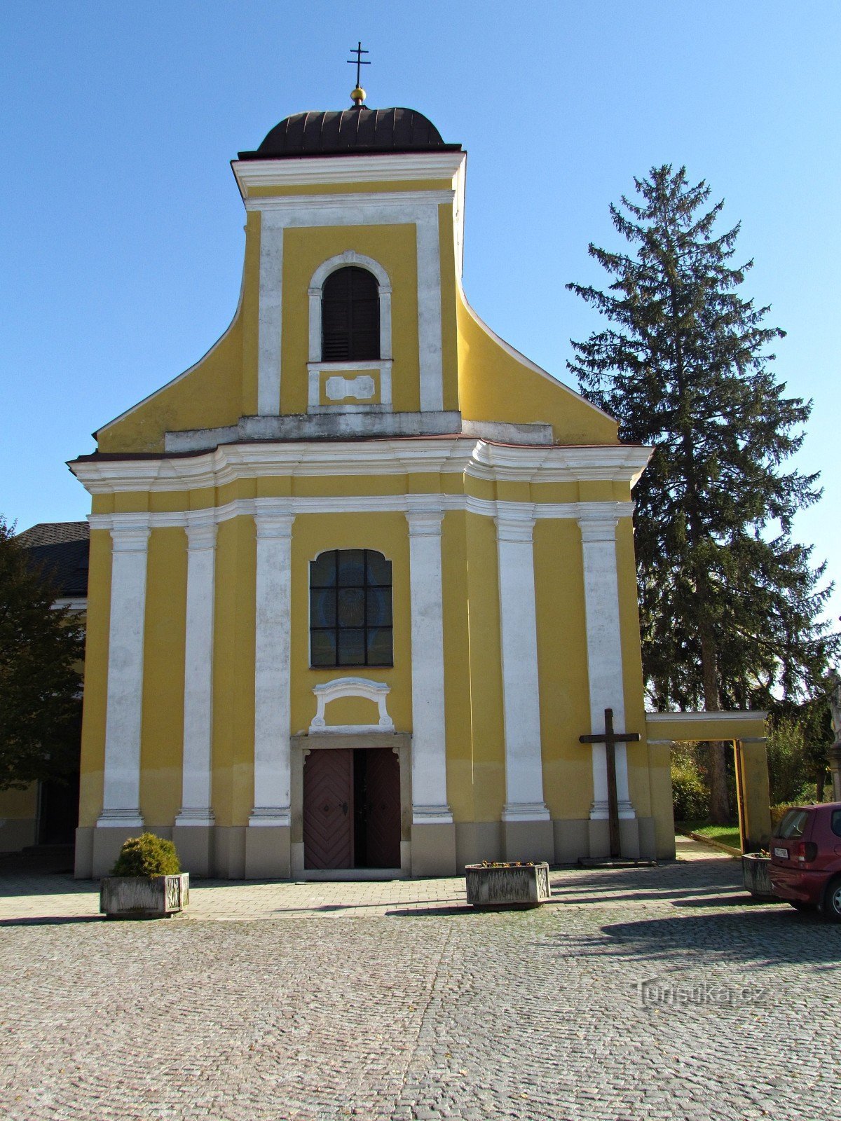Chropyně - εκκλησία του St. Giljí