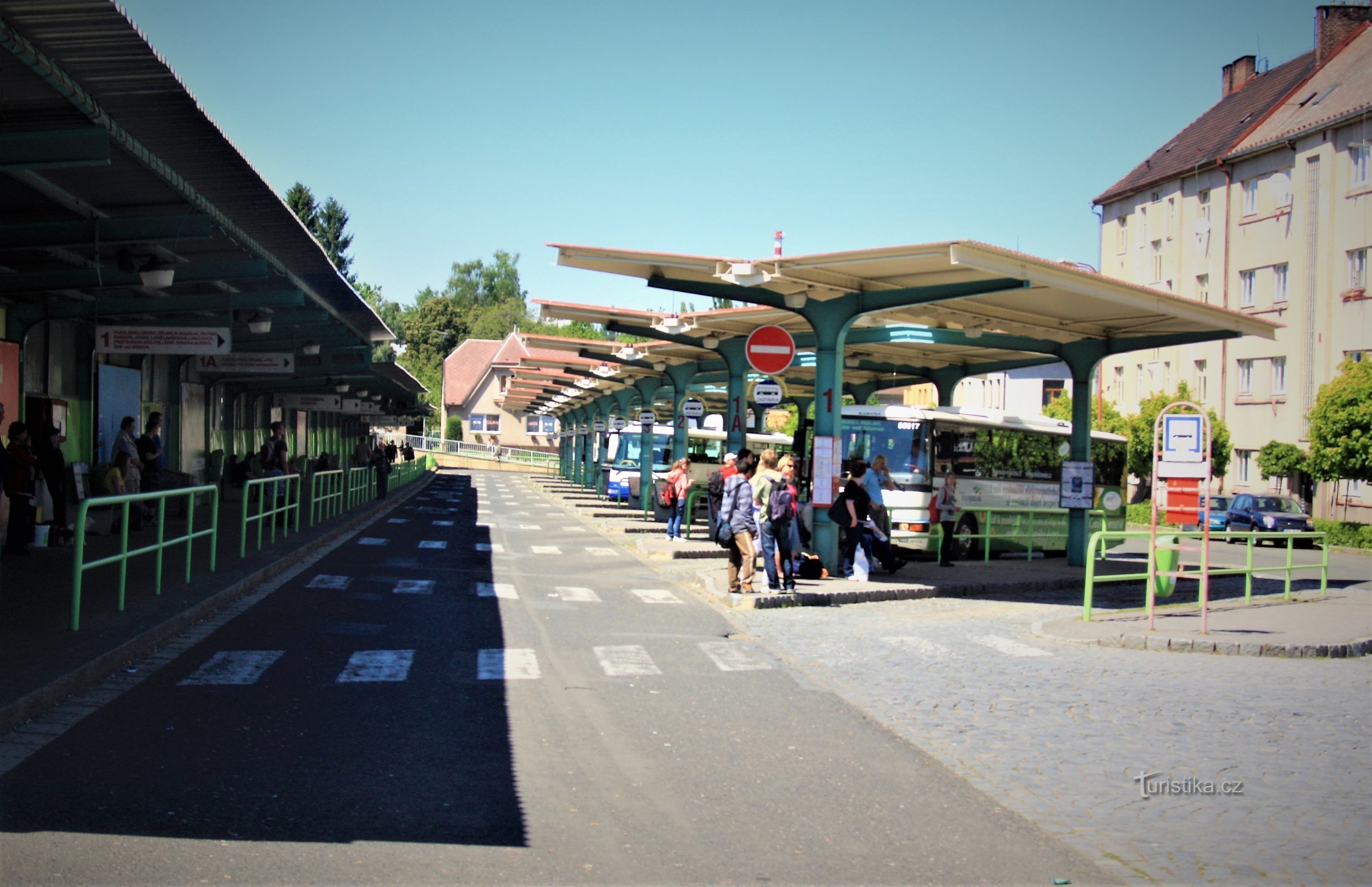 Chrudim - stazione degli autobus