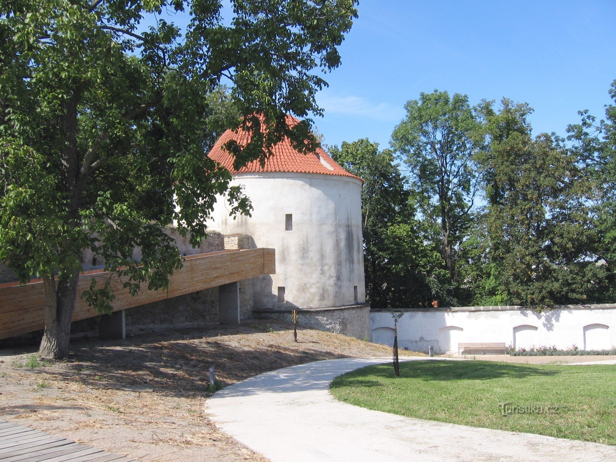 Chrudim, bastion, salle d'eau