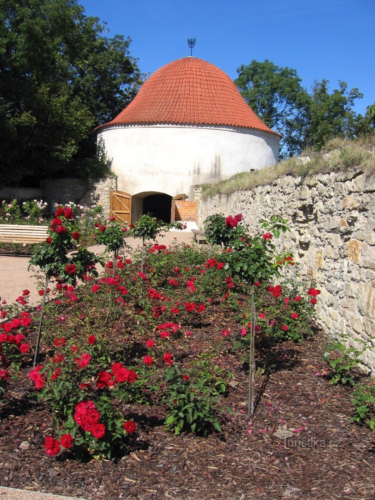 Chrudim, bastion, damestoilet