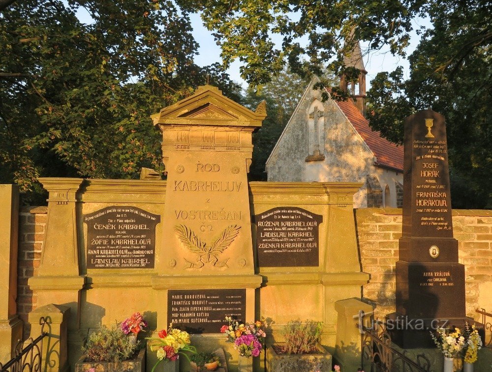 Chrudim - cementerio evangélico